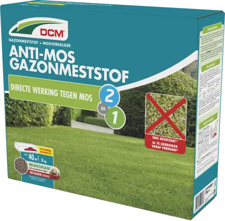 DCM Anti-mos Gazonmeststof 3 kg