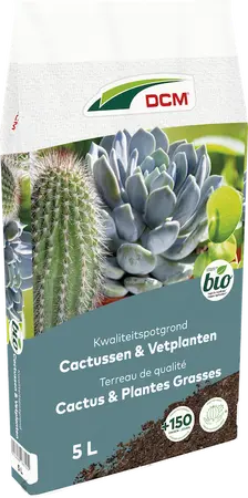 DCM DCM potgrond Cactussen & Vetplanten 5 L