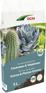 DCM DCM potgrond Cactussen & Vetplanten 5 L