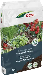 DCM DCM potgrond Groenten & Kruiden 10 L