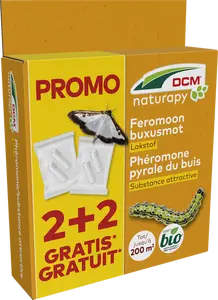 DCM Feromoon/Lokstof Buxusmot (Cydalima-Pheromone®) PROMO-pack 2 capsules + 2 gratis