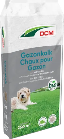 DCM GazonDCM kalk, meel en perliet 250 m² (20 kg)