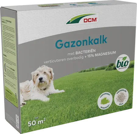 DCM GazonDCM kalk, meel en perliet 50 m² (4 kg)