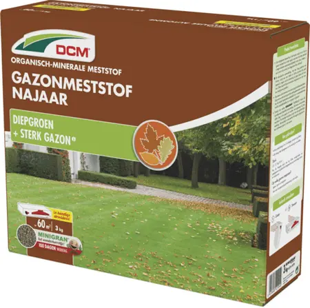 DCM Gazonmeststof Najaar 3 kg