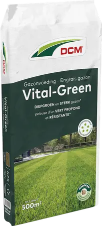 DCM Gazonvoeding Vital-Green 500 m² (20 kg)