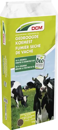 DCM Gedroogde Koemest 10 kg