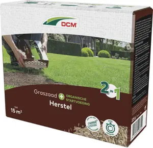 DCM Graszaad 2-in-1 Herstel 15 m² (0,225 kg)