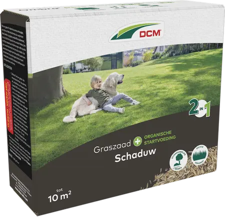DCM Graszaad 2-in-1 Schaduw 10 m² (0,2 kg)