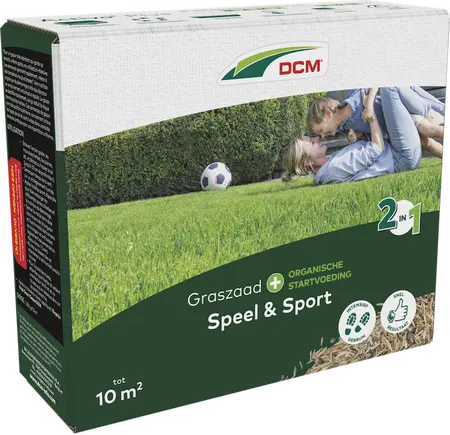 DCM Graszaad 2-in-1 Speel & Sport 10 m² (0,2 kg)