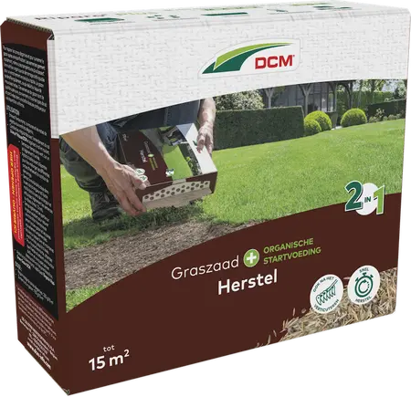 DCM Graszaad 2-in-1 Herstel 15 m² (0,225 kg)