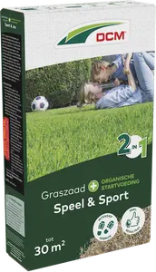 DCM Graszaad 2-in-1 Speel & Sport 30 m² (0,6 kg)