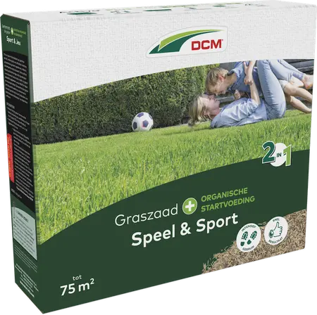DCM Graszaad 2-in-1 Speel & Sport 75 m² (1,5 kg)