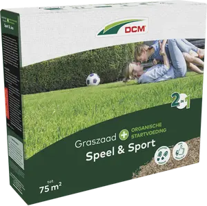 DCM Graszaad 2-in-1 Speel & Sport 75 m² (1,5 kg)