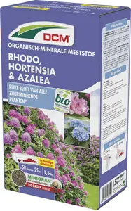 DCM Meststof Rhodo, Hortensia & Azalea 1,5 kg