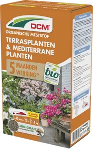 DCM Meststof Terrasplanten & Mediterrane Planten 1,5 kg