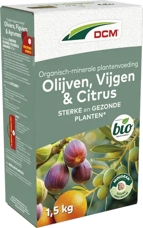 DCM Plantenvoeding Olijven, Vijgen & Citrus 1,5 kg