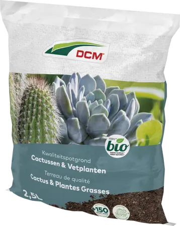 DCM Potgrond Cactussen & Vetplanten 2,5 L