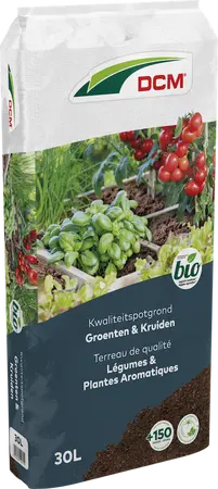 DCM DCM potgrond Groenten & Kruiden 30 L