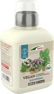 DCM Vegan Vloeibare Plantenvoeding Universeel 0,5 L