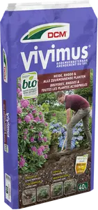 DCM Vivimus® Heide, Rhodo & alle Zuurminnende Planten 40 L | Bodemverbeteraar