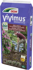 DCM Vivimus® Heide, Rhodo & alle Zuurminnende Planten 40 L | Bodemverbeteraar