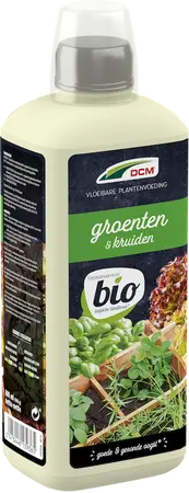 DCM Vloeibare Plantenvoeding Groenten & Kruiden 0,8 L