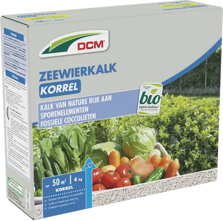 DCM ZeewierDCM kalk, meel en perliet Korrel 4 kg