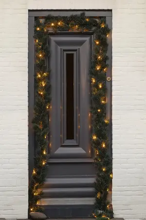 Glendon guirlande led werkt op batterijen groen - afbeelding 1