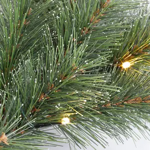 Glendon guirlande led werkt op batterijen groen - afbeelding 2