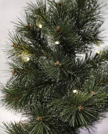 Glendon kerstboom burlap - afbeelding 1