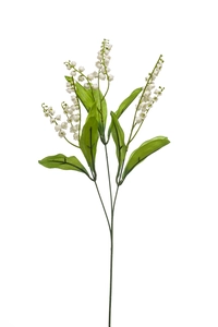 Lily of the valley spray white 68cm