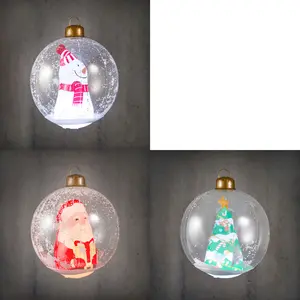 Opblaasbaar kerstbal led  outdoor batterybox